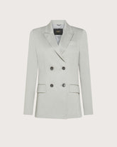 Giacca doppiopetto in raso cotone stretch -  | Seventy Venezia