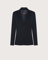 Knitted single-breasted jacket -  | Seventy Venezia