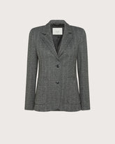 Giacca monopetto in maglia -  | Seventy Venezia