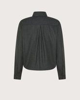 Overshirt boxy in flanella misto lana -  | Seventy Venezia