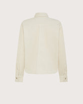 Overshirt boxy in fvelluto cotone modal -  | Seventy Venezia
