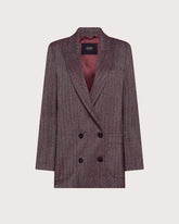 Blazer oversize spinato -  | Seventy Venezia