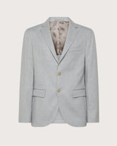 Giacca monopetto in flanella cardata monostretch -  | Seventy Venezia