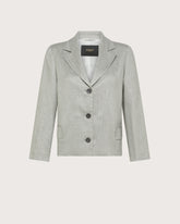 Giacca corta in mistolino lurex -  | Seventy Venezia