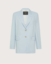 Giacca over in diagonale viscosa fluido -  | Seventy Venezia