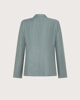 Giacca a un petto e mezzo in misto lino -  | Seventy Venezia