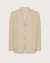 Deconstructed linen jacket -  | Seventy Venezia