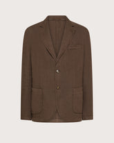 Deconstructed linen jacket -  | Seventy Venezia