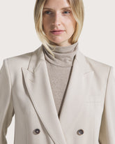 Double-breasted gabardine jacket -  | Seventy Venezia