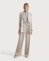 Double-breasted gabardine jacket -  | Seventy Venezia