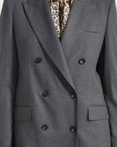 Double-breasted flannel jacket -  | Seventy Venezia