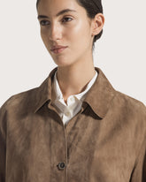 Suede cropped jacket -  | Seventy Venezia