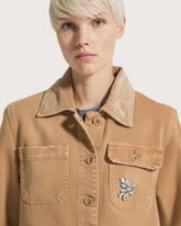Cotton bull jacket with trimmings -  | Seventy Venezia