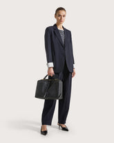 Giacca doppiopetto in fresco di lana stretch -  | Seventy Venezia