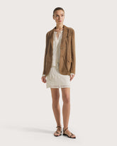 Giacca in pelle suede -  | Seventy Venezia