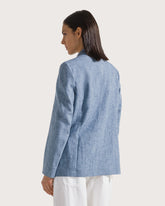 Giacca doppio petto in misto lino. -  | Seventy Venezia