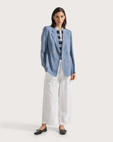 Giacca doppio petto in misto lino. -  | Seventy Venezia