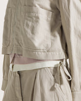 Giacchino corto in cotone lino. -  | Seventy Venezia