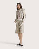 Giacchino corto in cotone lino. -  | Seventy Venezia