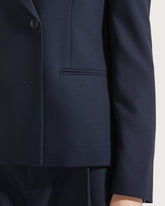 Giacca doppiopetto in gabardina marrone -  | Seventy Venezia