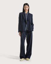 Giacca doppiopetto in gabardina marrone -  | Seventy Venezia