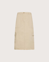 Gonna tasconata in gabardina leggera -  | Seventy Venezia