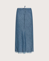 Long skirt in fluid denim -  | Seventy Venezia