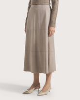 Long suede skirt -  | Seventy Venezia