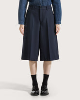 Gonna pantalone in gabardina -  | Seventy Venezia