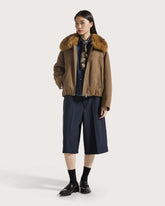 Gonna pantalone in gabardina -  | Seventy Venezia
