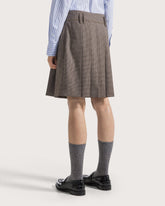 Houndstooth short skirt -  | Seventy Venezia