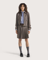 Houndstooth short skirt -  | Seventy Venezia