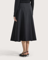 Pleated skirt in cool wool -  | Seventy Venezia