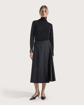 Pleated skirt in cool wool -  | Seventy Venezia