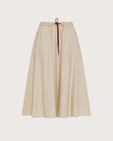 Poplin cotton midi skirt. -  | Seventy Venezia