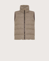 Gilet in pie de poule cardato -  | Seventy Venezia