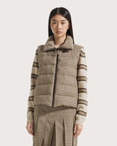 Gilet in pie de poule cardato -  | Seventy Venezia