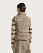 Gilet in pie de poule cardato -  | Seventy Venezia