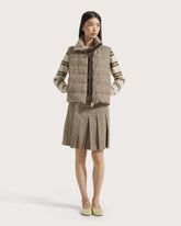 Gilet in pie de poule cardato -  | Seventy Venezia