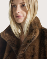 Gilet in ecopelliccia animalier -  | Seventy Venezia