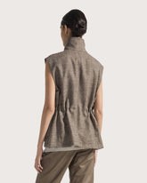 Gilet lungo in ecovisone -  | Seventy Venezia