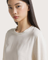 T-shirt in jersey e seta -  | Seventy Venezia