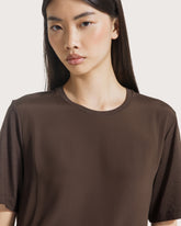 T-shirt in jersey e seta -  | Seventy Venezia