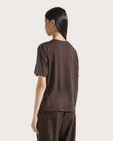 T-shirt in jersey e seta -  | Seventy Venezia
