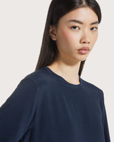 T-shirt in jersey e seta -  | Seventy Venezia