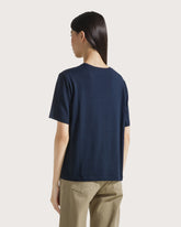T-shirt in jersey e seta -  | Seventy Venezia