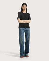 T-shirt in jersey e seta -  | Seventy Venezia