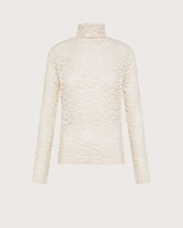 Stretch lace turtleneck -  | Seventy Venezia