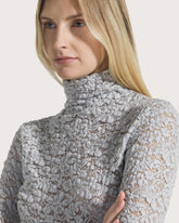 Stretch lace turtleneck -  | Seventy Venezia