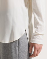 Blended silk open shirt -  | Seventy Venezia